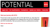 Register your details with ACCA Register your details with ACCA